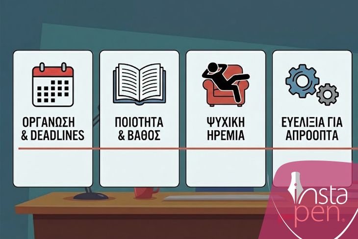 5 λόγοι για να μην αφήσεις την πτυχιακή για μετά τις γιορτές